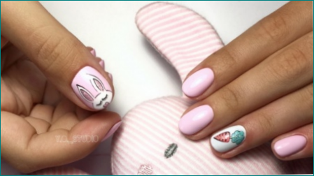 Fashion Trends og Design Idéer til Manicure With Bunny