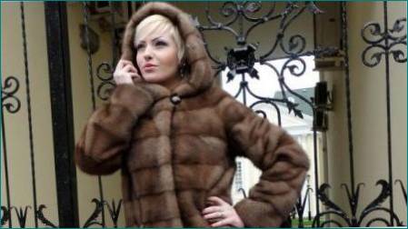 Mink Coats Hooded