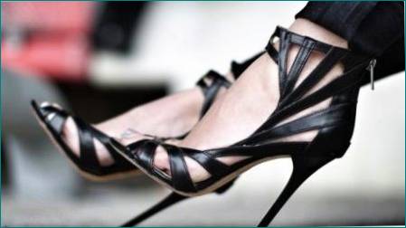 Black Heel Sandals