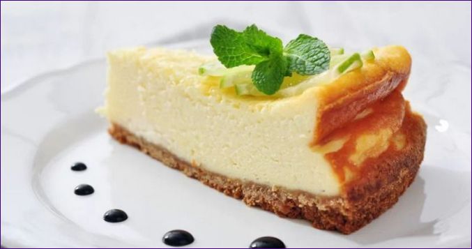 Hurtig doven cheesecake