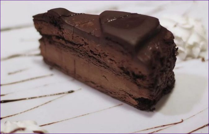 Tredobbelt chokolade cheesecake