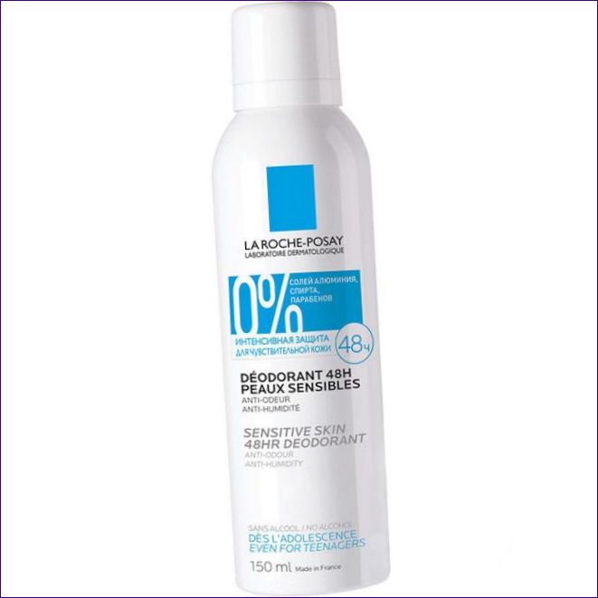La Roche-Posay deodorant spray, Sensitive Skin 48h