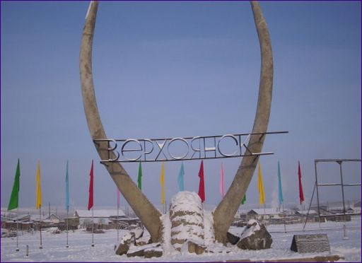 Verkhoyansk, Rusland