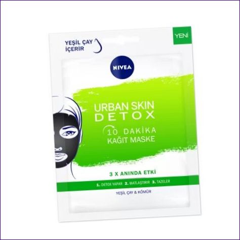 Nivea Urban Skin Detox & Super Purifying Mask på 10 minutter