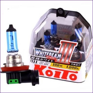 KOITO WHITEBEAM H11, 12V, 55W, 4000K