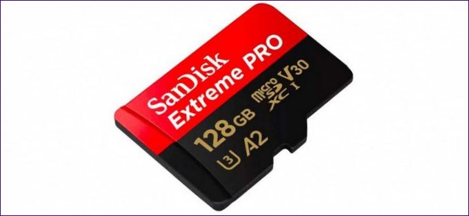 SanDisk Extreme Pro microSDXC Class 10 UHS Class 3 V30 A2 170MB