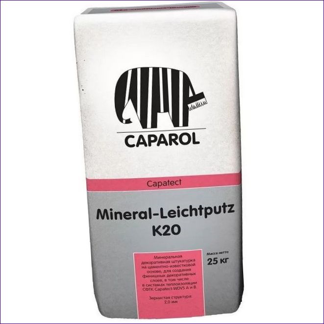 CAPAROL CAPATECT-MINERAL-LEICHTPUTZ K20